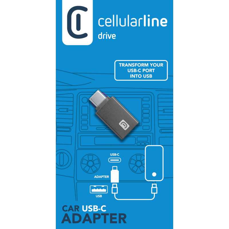 Adattatore USB-A to USB-C Cellularline | Riparafast SRLS