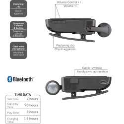 CELLULARLINE ROLLER CLIP CLASSIC CUFFIE BLUETOOTH | Riparafast SRLS