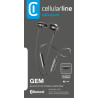 CELLULARLINE Auricolare Bluetooth GEM Nero | Riparafast SRLS