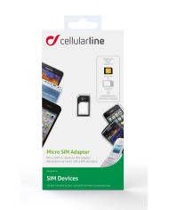 Adattatore MicroSIM/SIM Nero | Riparafast SRLS