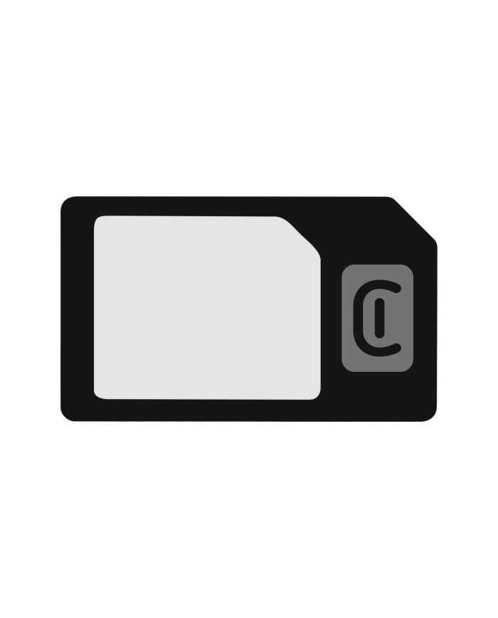 Adattatore MicroSIM/SIM Nero | Riparafast SRLS