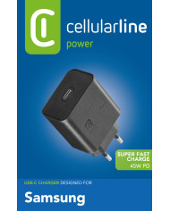 Caricabatteria Samsung USB-C 45W Nero | Riparafast SRLS