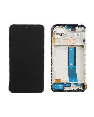 DISPLAY CON FRAME PER XIAOMI REDMI NOTE 11S 2201117SY / 11S NFC 4G 2022 LCD OLED VETRO SCHERMO
