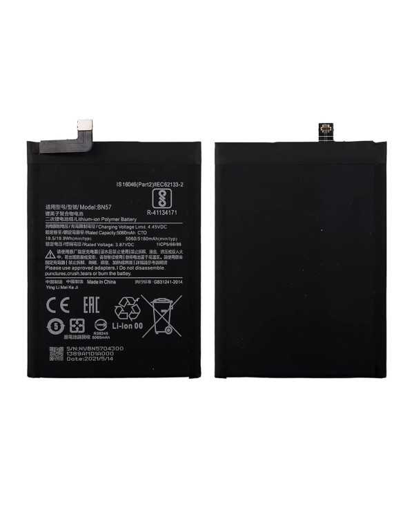 BATTERIA PER XIAOMI POCO X3 PRO M2102J20SG M2102J20SI BN57 PARI ORIGINALE