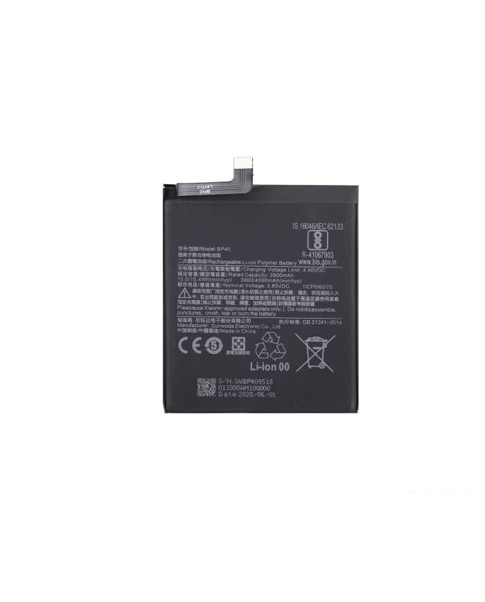 BATTERIA PER XIAOMI MI 9T PRO M1903F11G / REDMI K20 PRO M1903F10G BP40 PARI ORIGINALE