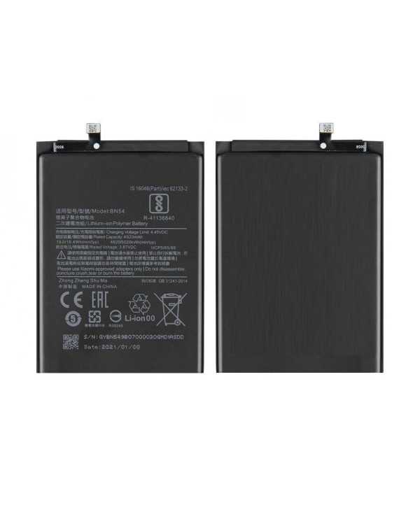 BATTERIA PER XIAOMI REDMI NOTE 9 10X 4G M2003J15SG 5020mAh BN54  PARI ORIGINALE