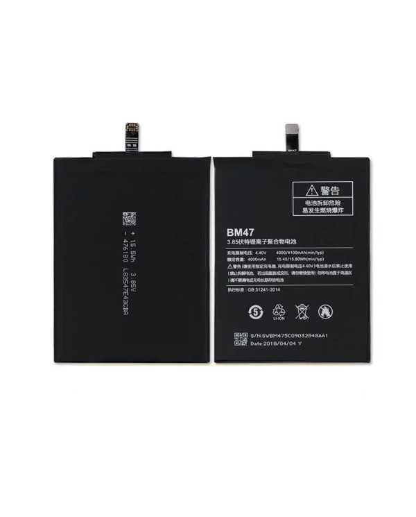 BATTERIA PER XIAOMI REDMI 3 3S 3X PRO - 4X 4100 mAh BM47 BATTERY PARI ORIGINALE