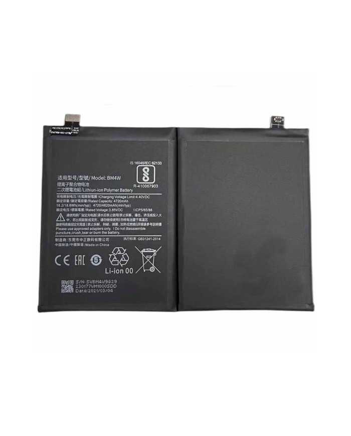 BATTERIA PER XIAOMI MI 10T LITE 5G M2007J17G BM4W RICAMBIO PARI ORIGINALE