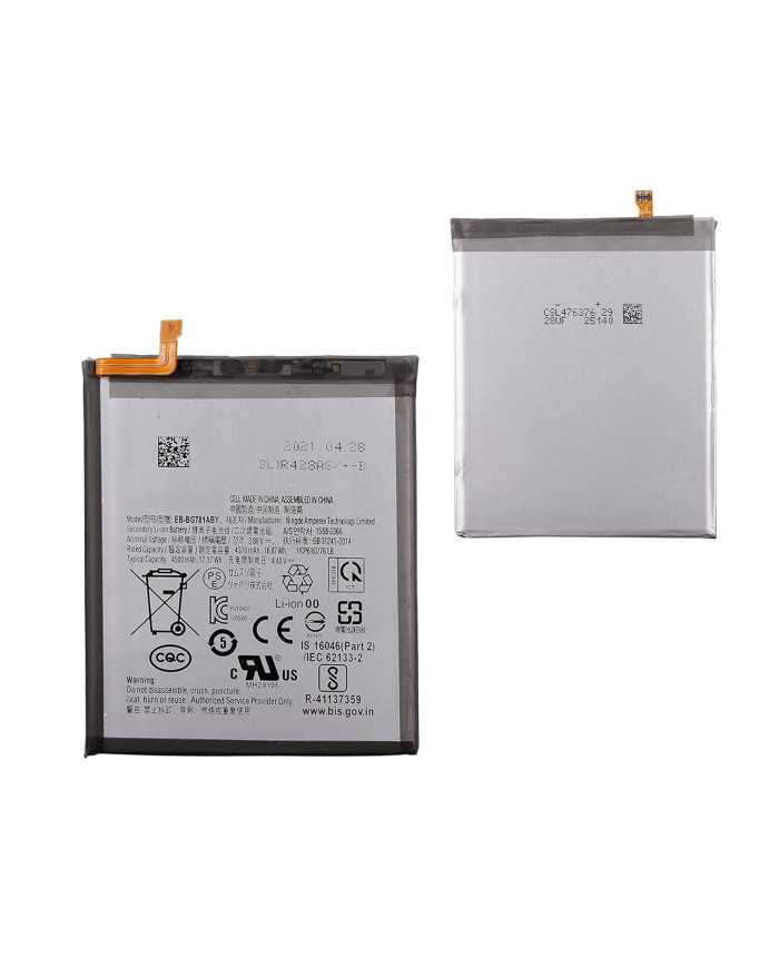BATTERIA PER SAMSUNG GALAXY A52 4G SM A525 4500 mAh EB-BG781ABY PARI ORIGINALE