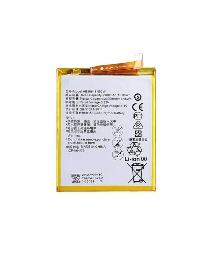 BATTERIA HUAWEI P20 LITE 2017 3000MAH HB366481ECW PARI ORIGINALE RICAMBIO