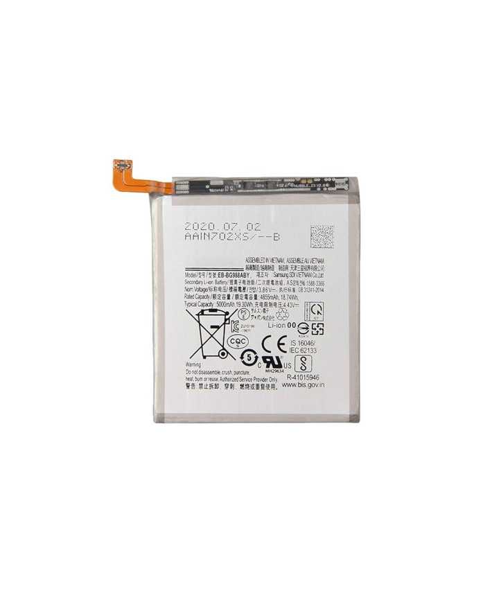 BATTERIA PER SAMSUNG GALAXY S20 ULTRA SM-G988F DA 5000 mAh RICAMBIO PARI AD ORIGINALE