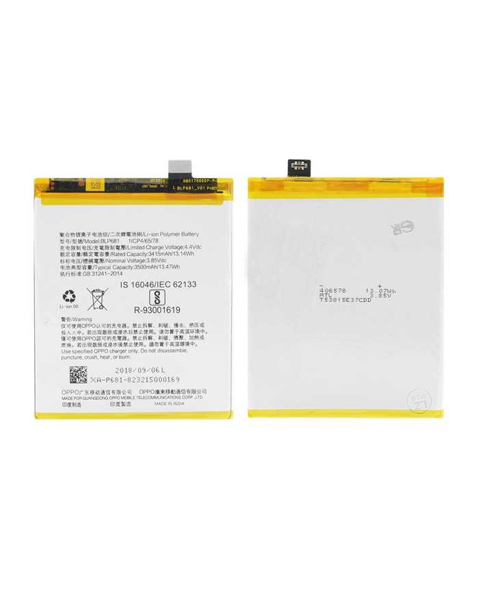 Batteria Oppo R17 Pro F9 Ricambio Originale BLP681 | Riparafast SRLS