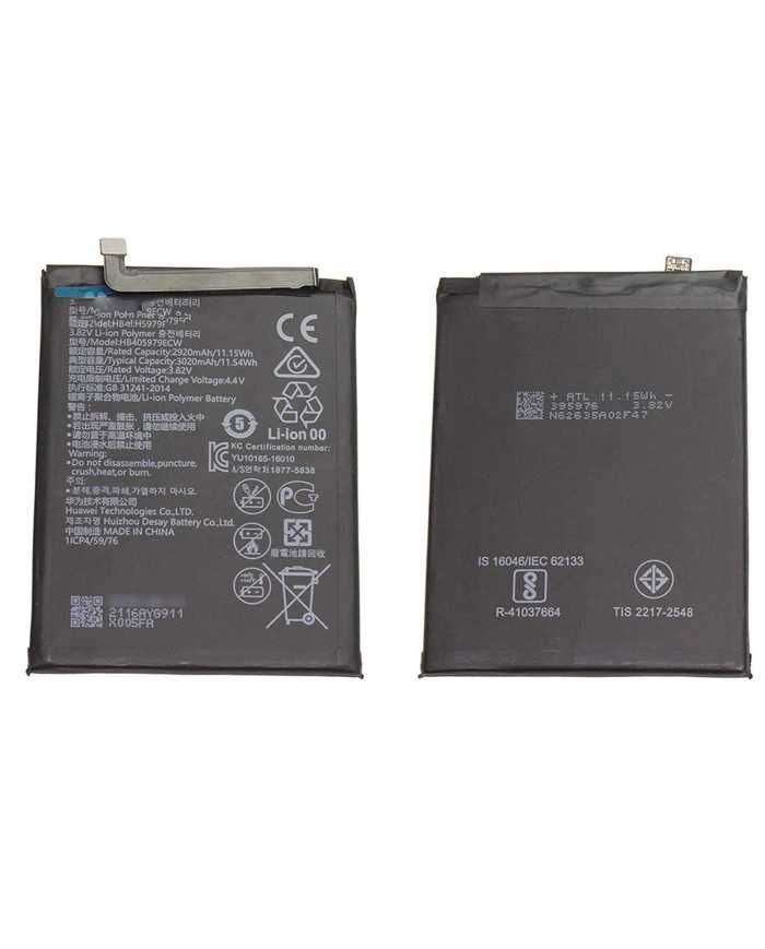 BATTERIA PER HUAWEI Y5 2018 DRA L01 L02 L22 L23 3020 mAh BATTERY HB405979ECW