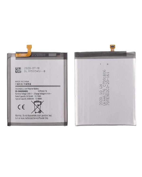 BATTERIA PER SAMSUNG GALAXY A60 SM-A606F DA 3500 mAh EB-BA606ABU RICAMBIO PARI ORIGINALE