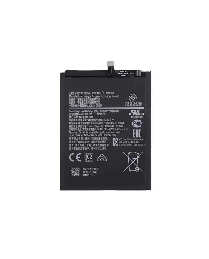BATTERIA PER SAMSUNG GALAXY A11 SM-A115F DA 4000 mAh HQ-70N PARI ORIGINALE