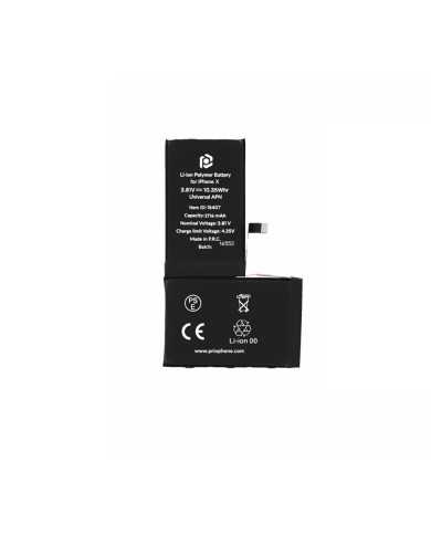 BATTERIA PER APPLE IPHONE X mAh 2716 RICAMBIO PARI ORIGINALE + BIADESIVO