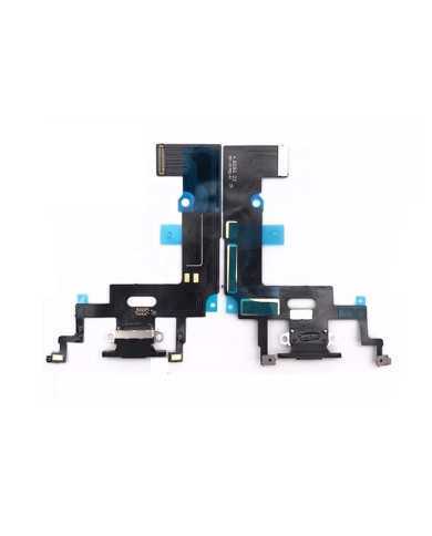 CONNETTORE DI RICARICA PER APPLE IPHONE XR DOCK MICROFONO ANTENNA NERO FLAT FLEX