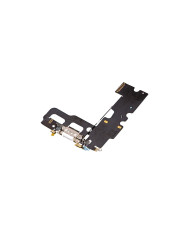 CONNETTORE DI RICARICA PER APPLE IPHONE 7 MICROFONO DOCK FLAT FLEX BIANCO