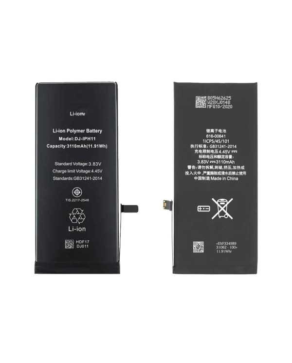 Batteria di Ricambio iPhone 11 3110 mAh | Riparafast SRLS