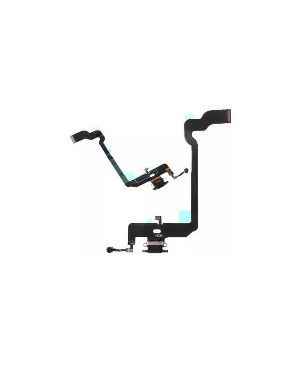 CONNETTORE DI RICARICA PER APPLE IPHONE XS CARICA DOCK  MICROFONO MARRONE