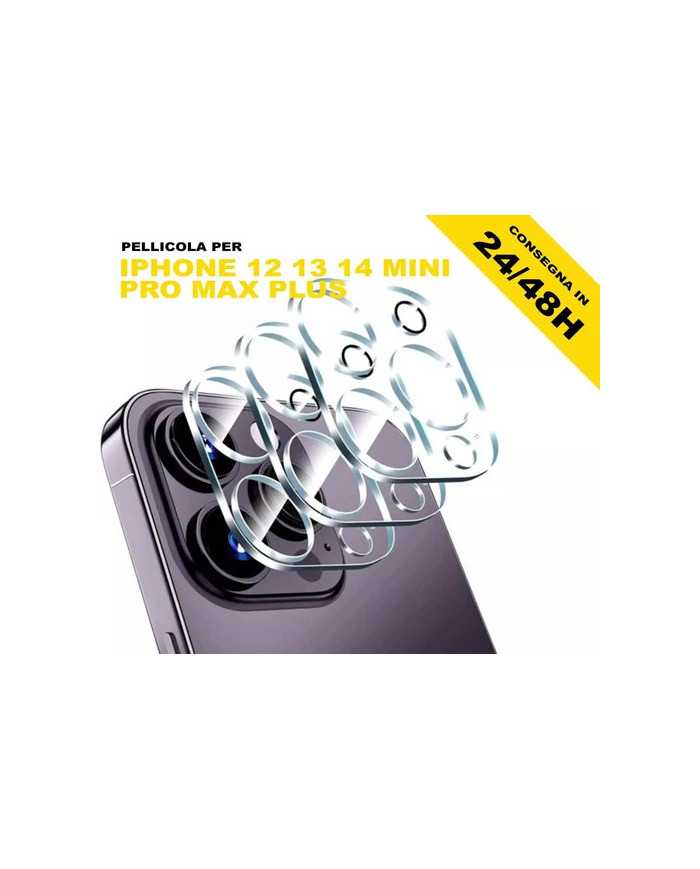 PELLICOLA PROTEZIONE FOTOCAMERA APPLE IPHONE 12 13 14 15 16 17 PRO MAX PLUS MINI