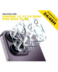 PELLICOLA PROTEZIONE FOTOCAMERA APPLE IPHONE 12 13 14 15 16 17 PRO MAX PLUS MINI
