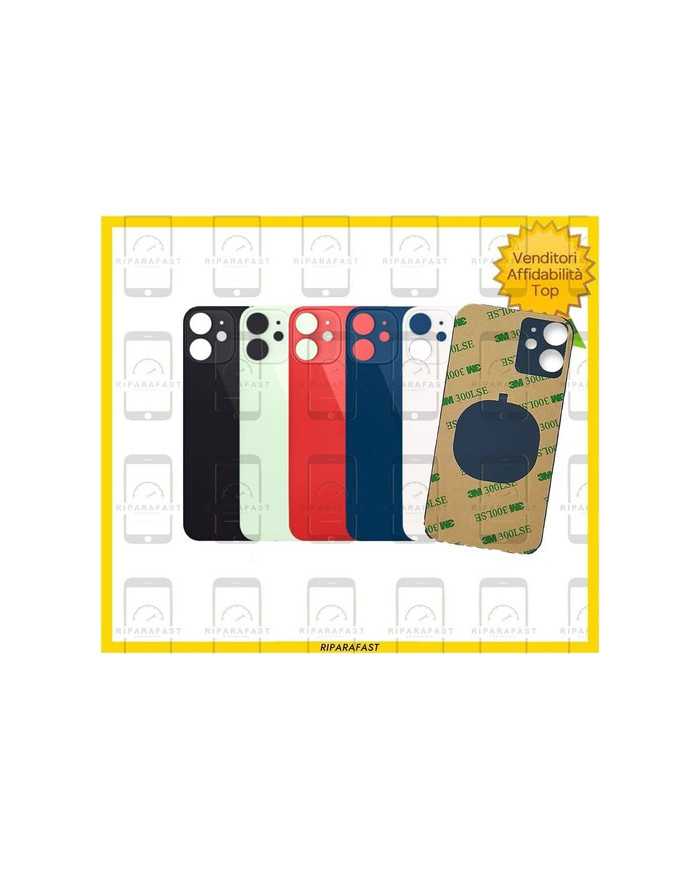 BACK COVER VETRO POSTERIORE IPHONE 12 MINI BIG HOLE