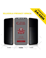 PELLICOLA CERAMIC PRIVACY VETRO PER IPHONE 15 14 13 12 MINI PRO MAX