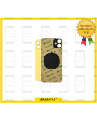 BACK COVER IPHONE 11 BIG HOLE FORO LARGO VETRO POSTERIORE