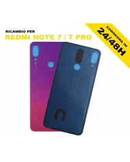 BACK COVER REDMI NOTE 7 / 7 PRO VETRO POSTERIORE XIAOMI