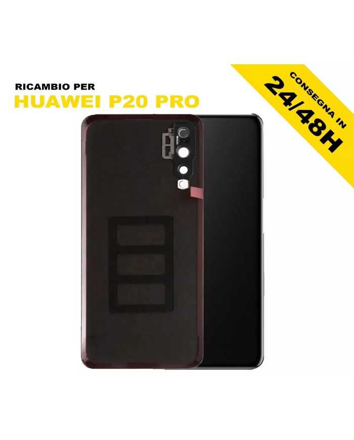 VETRO POSTERIORE SCOCCA PER HUAWEI P20 PRO CLT-L09 CLT-L29 BACK COVER BATTERIA