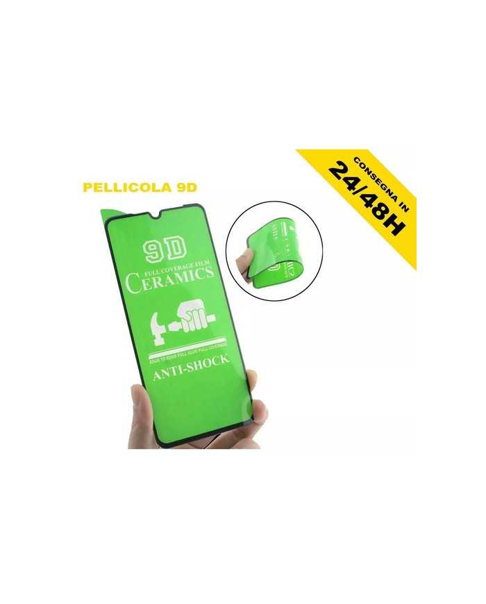 PELLICOLA CERAMICA 9D 100D IPHONE 15 14 13 12 PRO MAX PLUS MINI PROTEZIONE VETRO