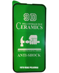 PELLICOLA CERAMICA 9D 100D IPHONE 15 14 13 12 PRO MAX PLUS MINI PROTEZIONE VETRO