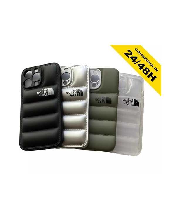 COVER PER APPLE IPHONE PIUMINO THE NORTH FACE 12 13 14 PRO MAX PUFFER