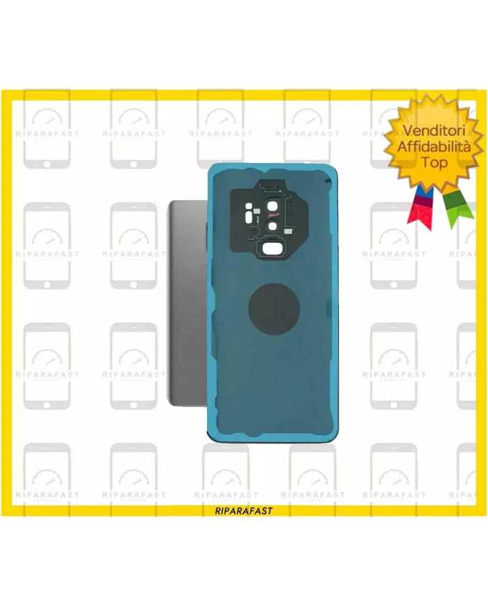 BACK COVER SAMSUNG GALAXY S9+ PLUS VETRO POSTERIORE COPRI BATTERIA