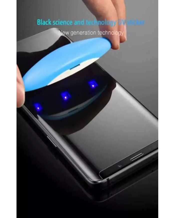 PELLICOLA VETRO TEMPERATO COLLA UV 3D PER SAMSUNG GALAXY S23 / S23+ ULTRA