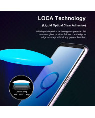 PELLICOLA VETRO TEMPERATO COLLA UV 3D PER SAMSUNG GALAXY S23 / S23+ ULTRA