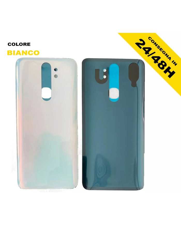 BACK COVER XIAOMI REDMI NOTE 8 PRO COPRI BATTERIA SCOCCA VETRO POSTERIORE