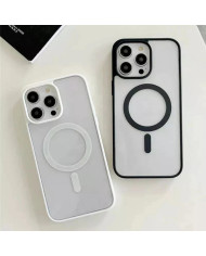 Cover MagSafe per Apple iPhone 13, 14, 15, 16 Mini, Pro, Plus, Max - Colorata Bumper