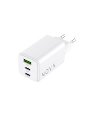 Nova - Caricabatteria GaN 2 porte USB-C + USB-A | Riparafast SRLS