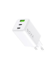 Nova - Caricabatteria GaN 2 porte USB-C + USB-A | Riparafast SRLS