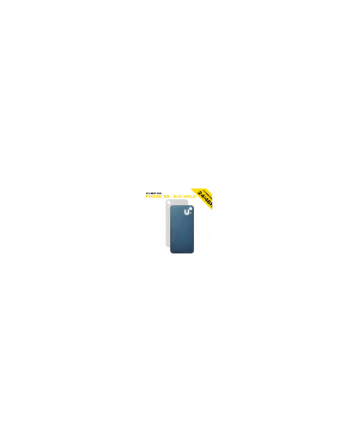 BACK COVER VETRO POSTERIORE iPhone XR BIG HOLE SCOCCA COPRI BATTERIA