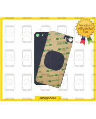 BACK COVER + ADESIVO FORO LARGO PER APPLE IPHONE SE 2020 SCOCCA