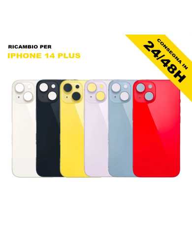 Vetro Posteriore Per Apple iPhone 14 Plus Back Cover
