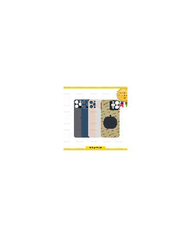 BACK COVER VETRO POSTERIORE IPHONE 12 PRO A2407 BIG HOLE