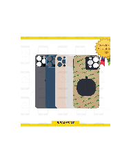 BACK COVER VETRO POSTERIORE IPHONE 12 PRO A2407 BIG HOLE