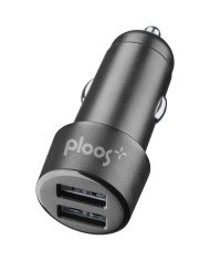 PLOOS - Adattatore Auto USB Doppio 2A Universale | Riparafast SRLS