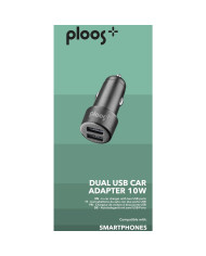 PLOOS - Adattatore Auto USB Doppio 2A Universale | Riparafast SRLS