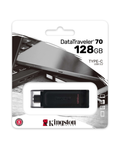 Memoria Pendrive Kingston 128GB USB 3.2 Type-C | Riparafast SRLS