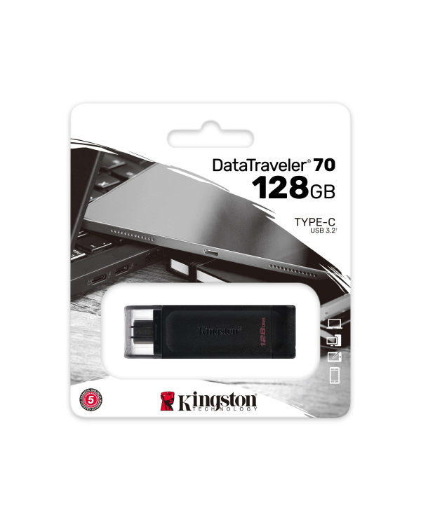 Memoria Pendrive Kingston 128GB USB 3.2 Type-C | Riparafast SRLS